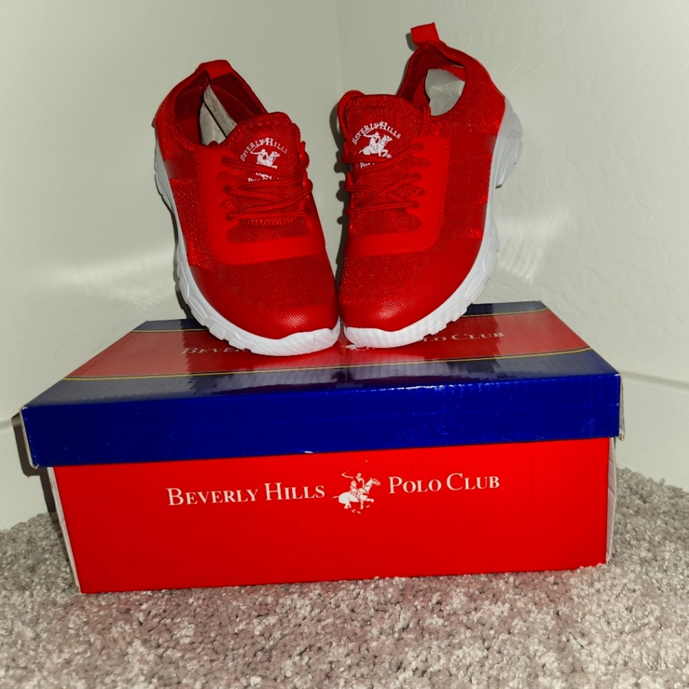 Kids shoes Size 12, Red